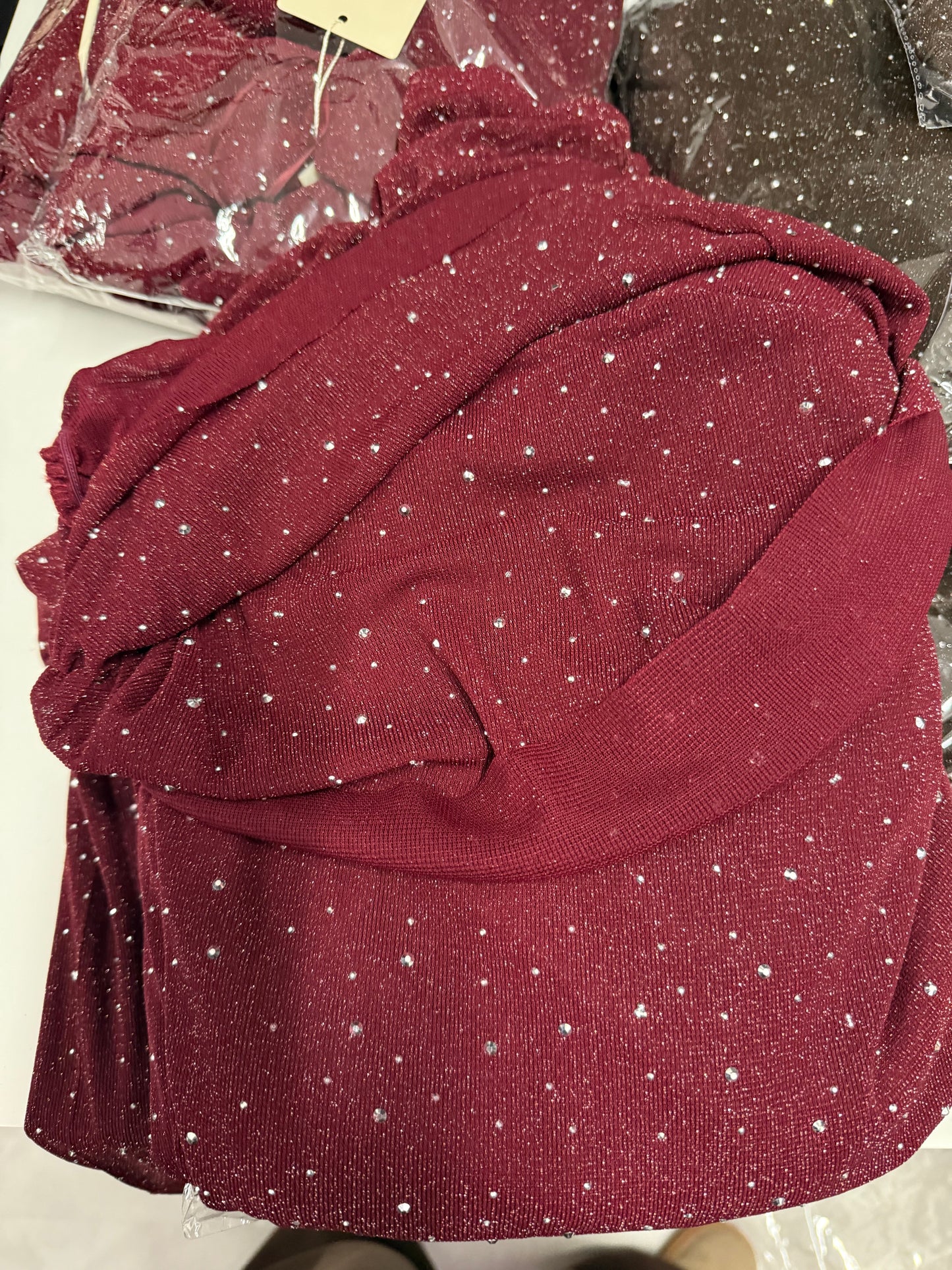 Kleid Abendkleid mit Ärmeln