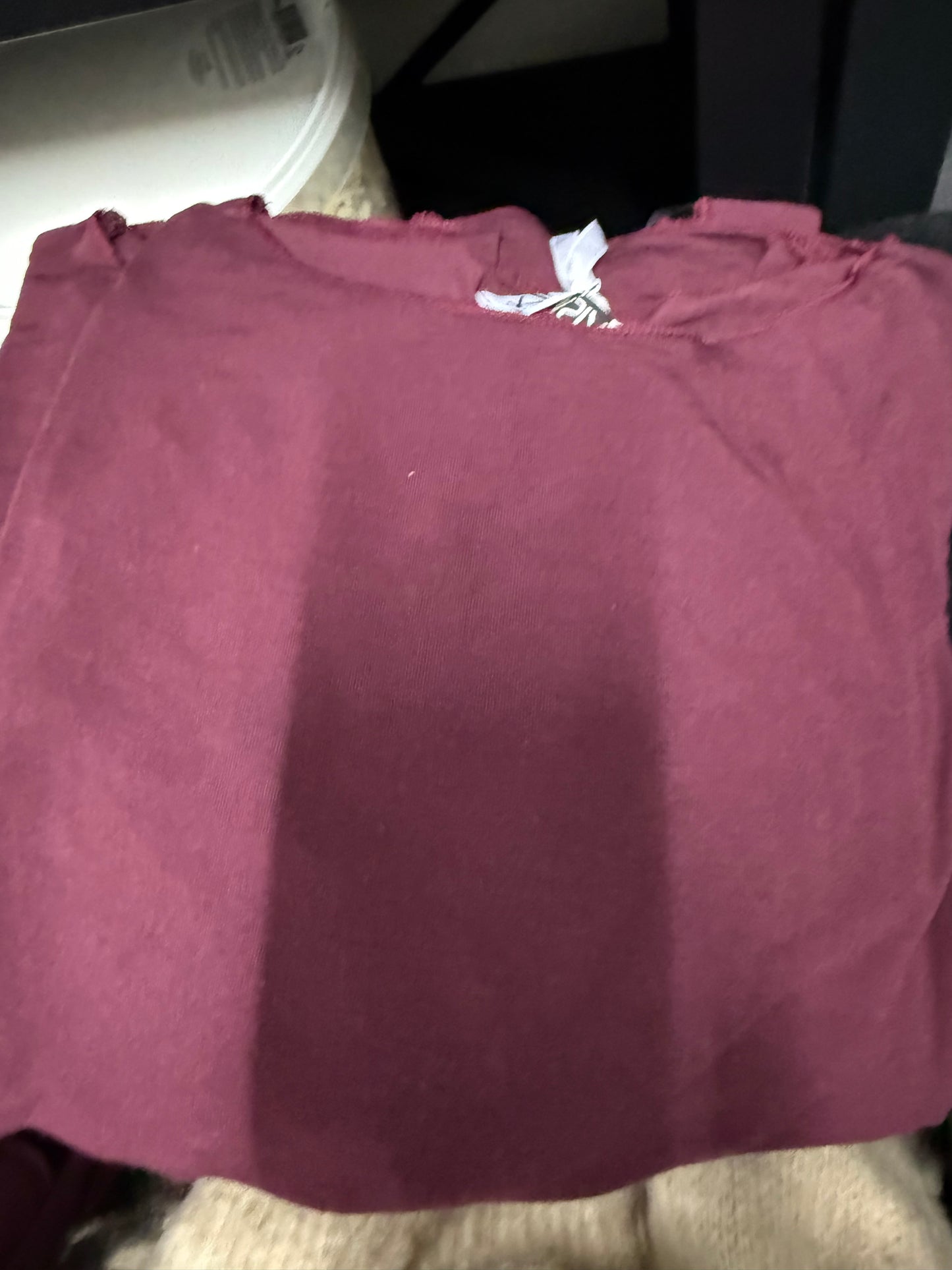 Longshirt Maglia Kragen