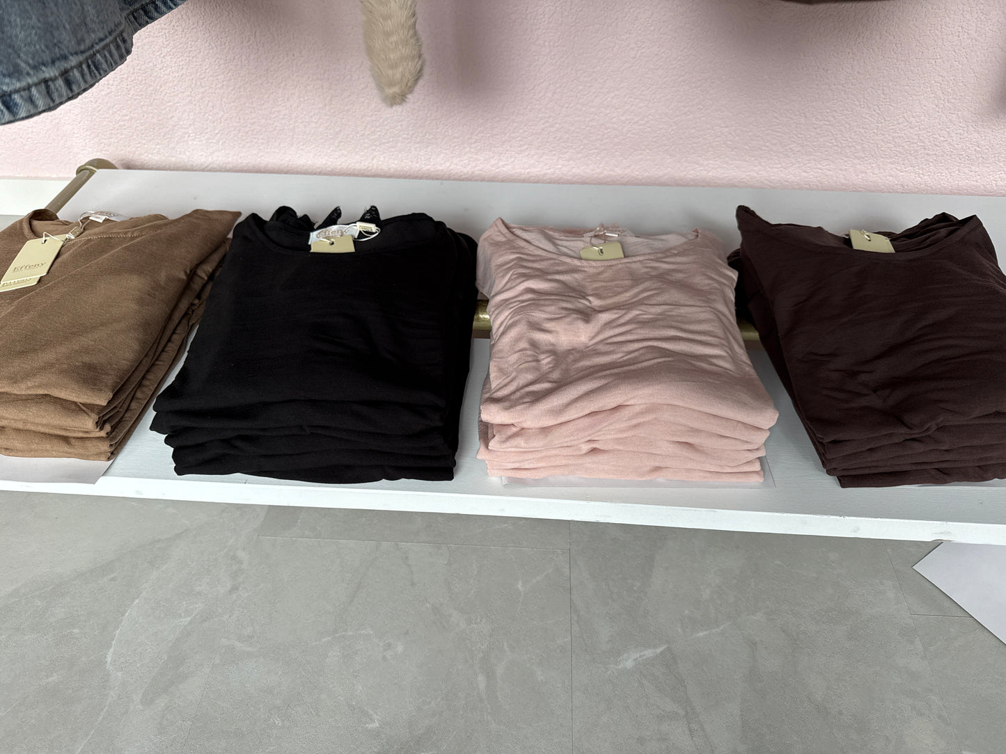 Longsleeve mit Spitze Langarmshirt
