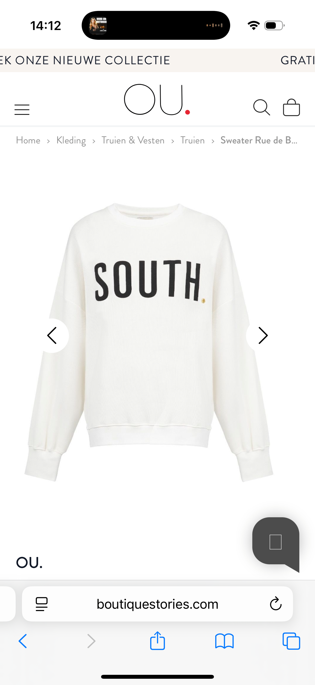 Sweater Rue de Buci South Wheat