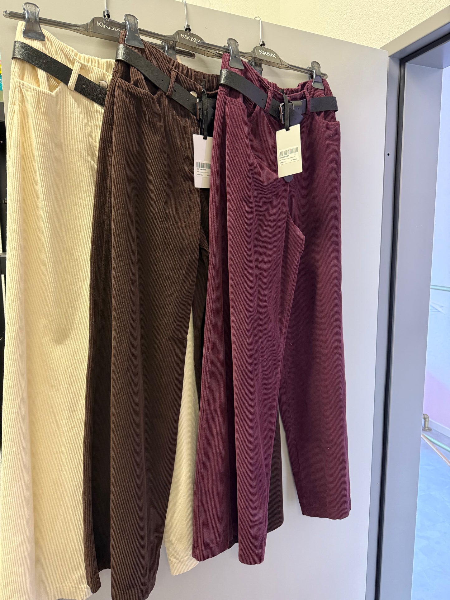 Panta Pallazzo velluto - Cord