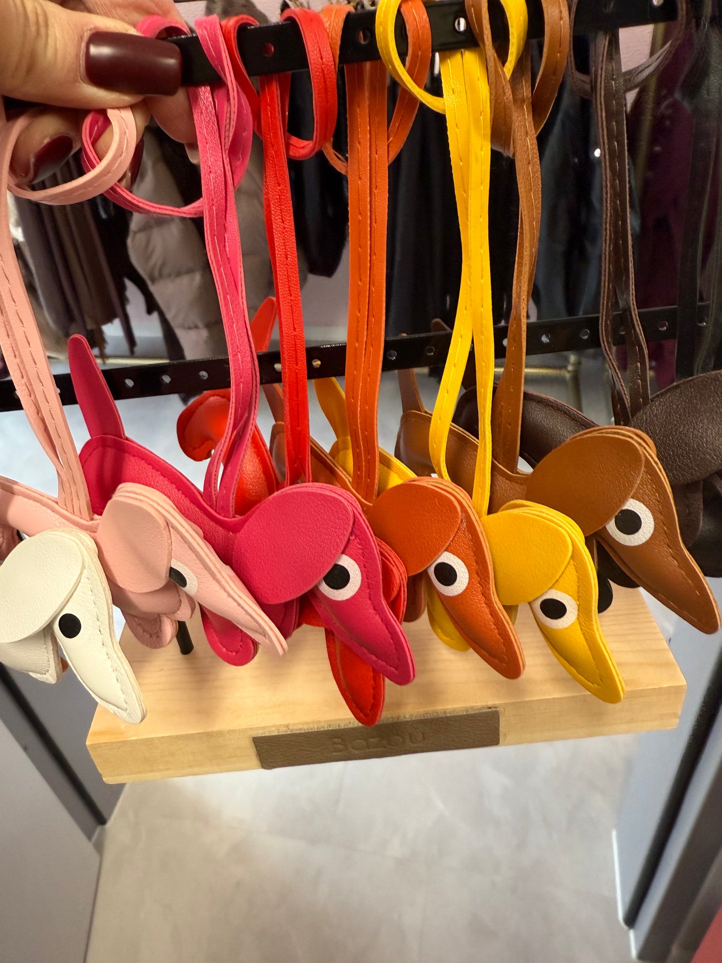 Anhänger Schlüssel und Tasche