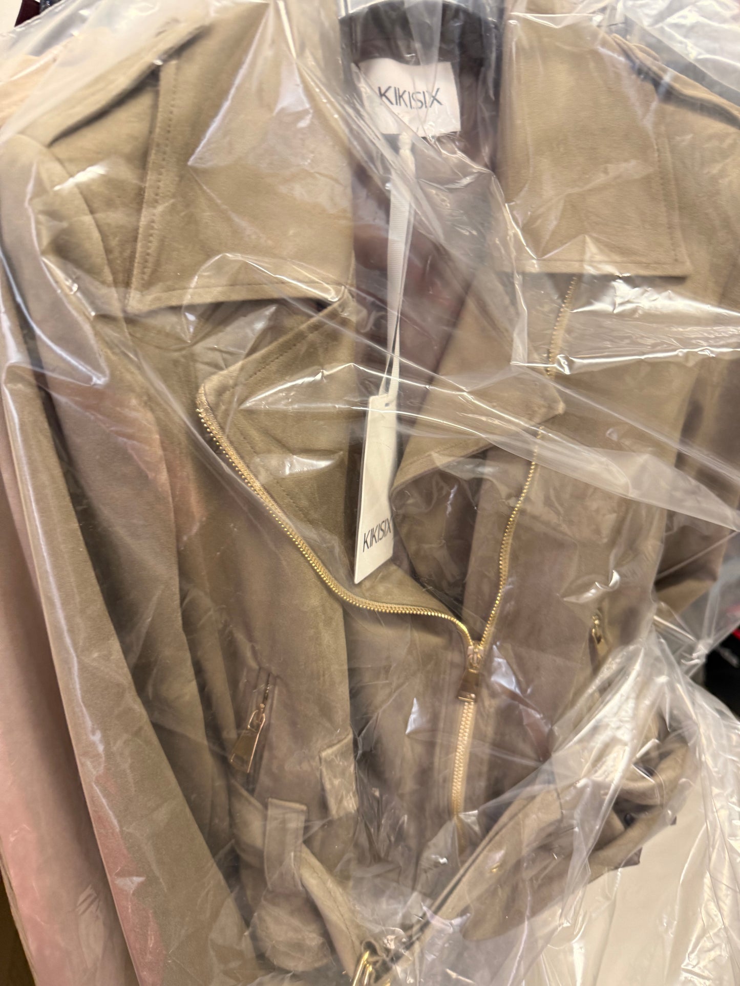 Wildlederjacke suede