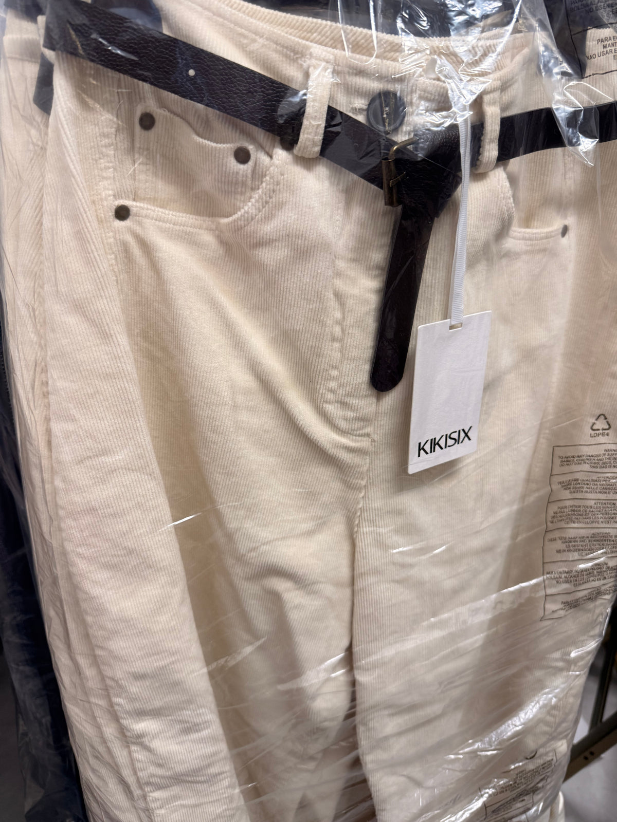Pantalone balloon con cintura