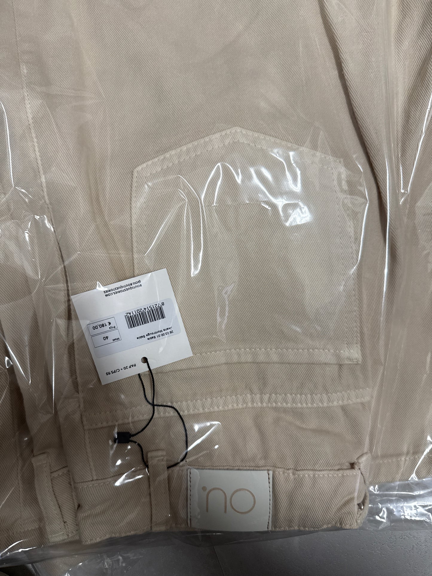 Jeans Montrouge sable