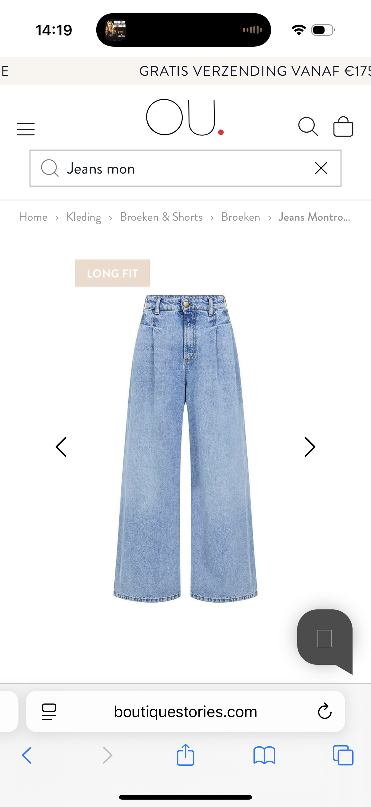 Jeans Montrouge Icy Blue