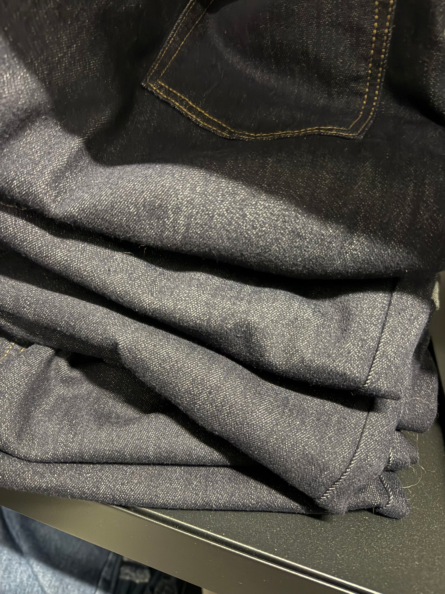 Jeans Dritto con risvolto