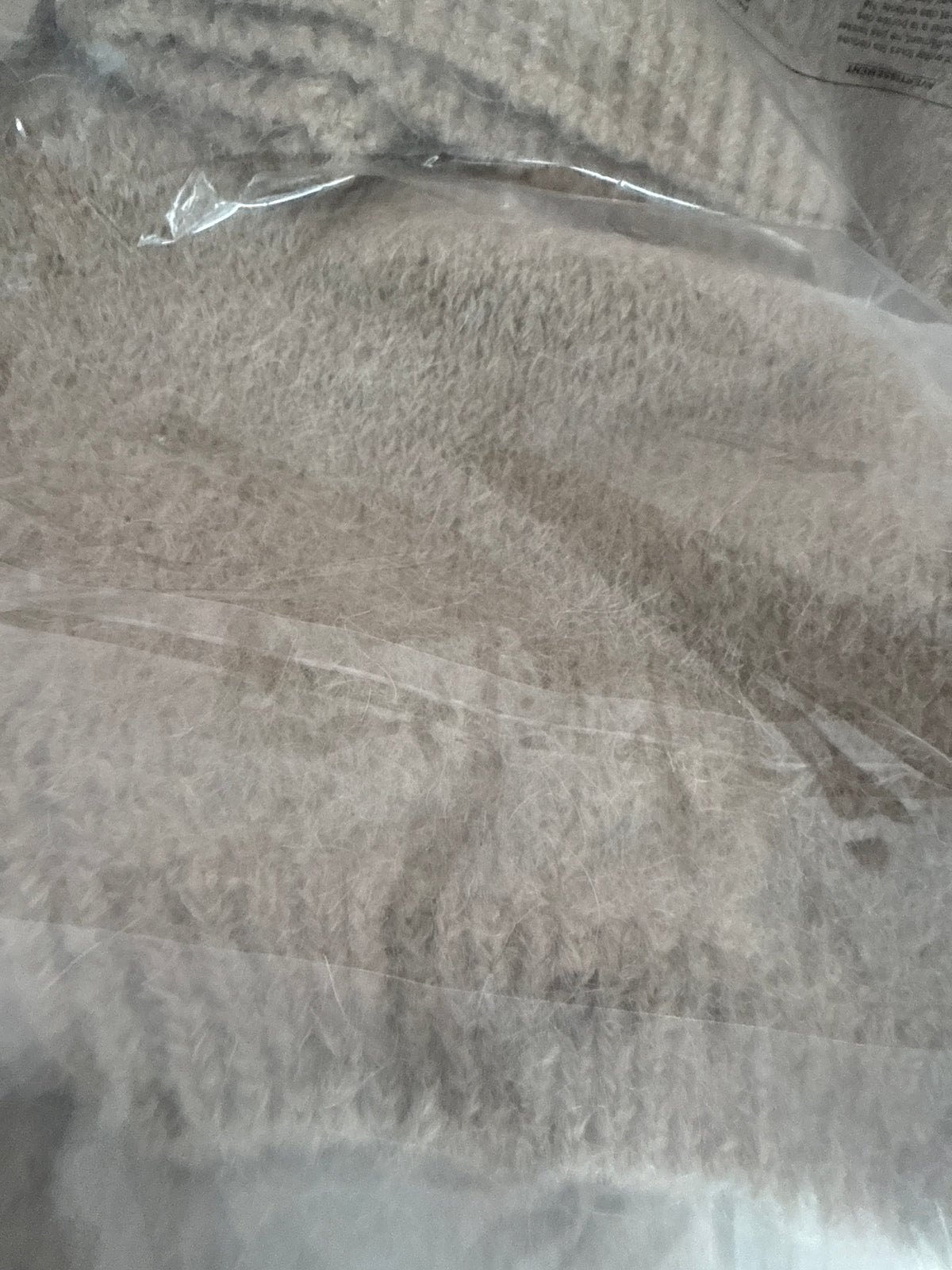 Gilet paricollo in mohair