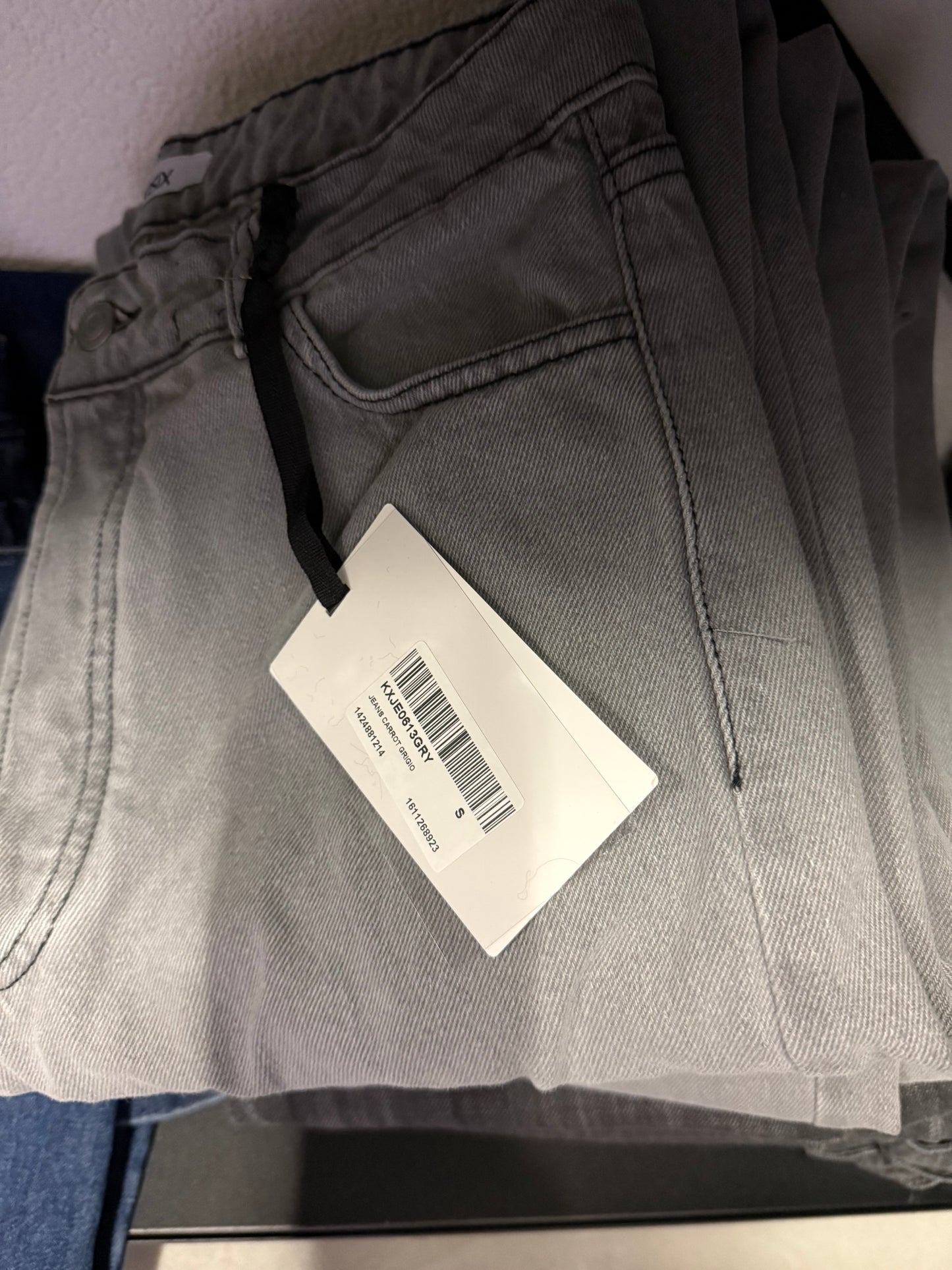 Jeans Carrot Grigio