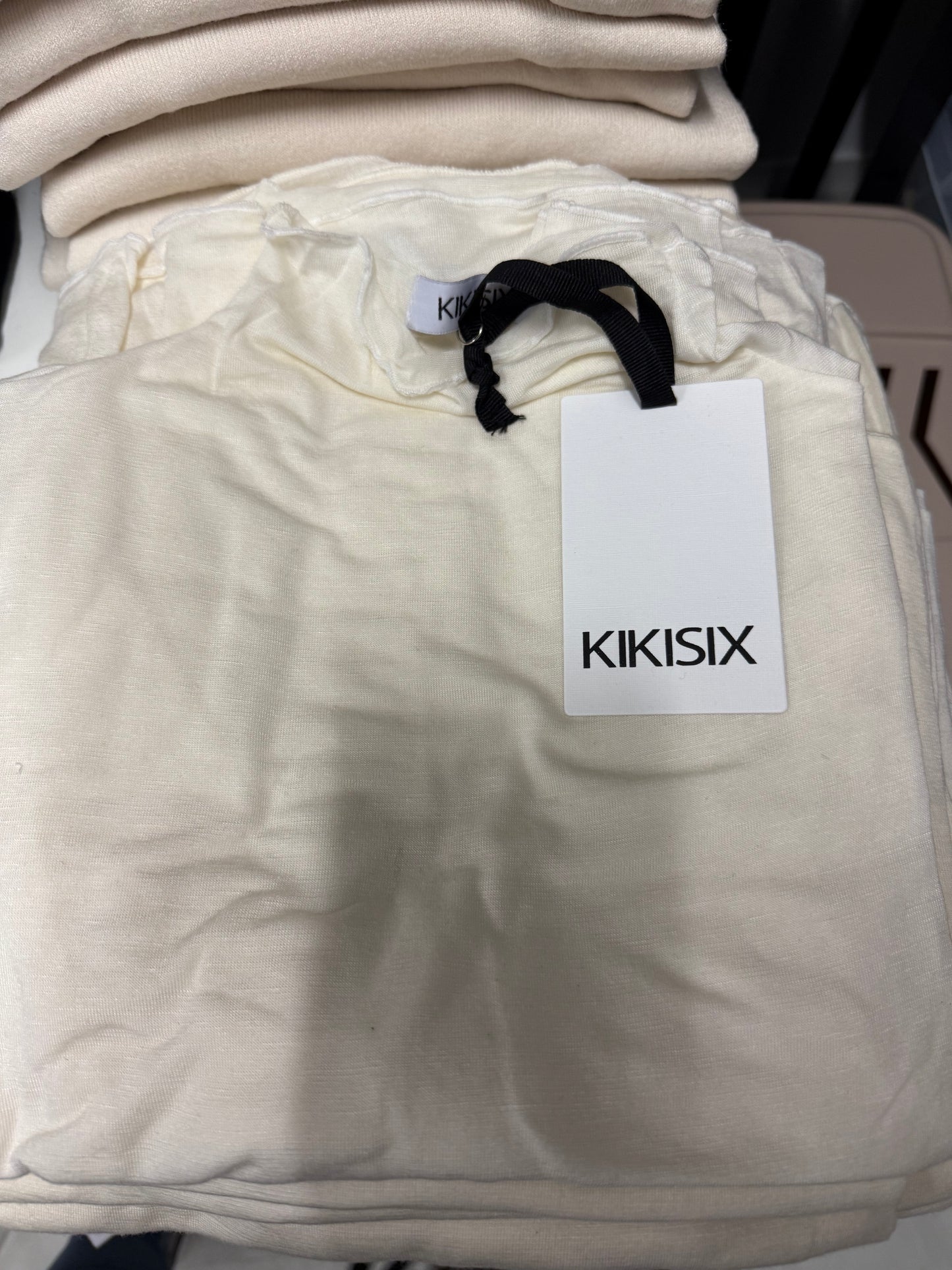 Longshirt Maglia Kragen