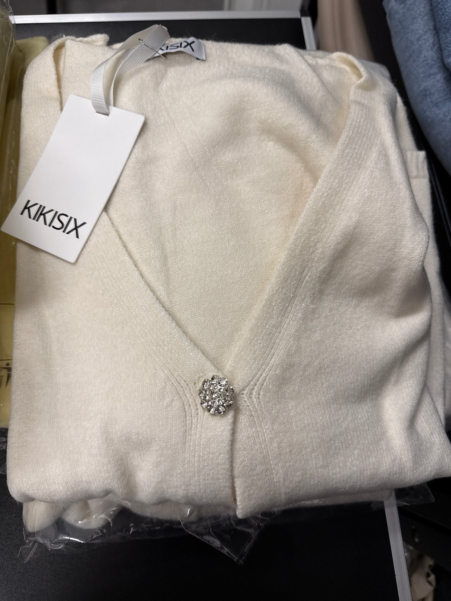 Cardigan in viscosa