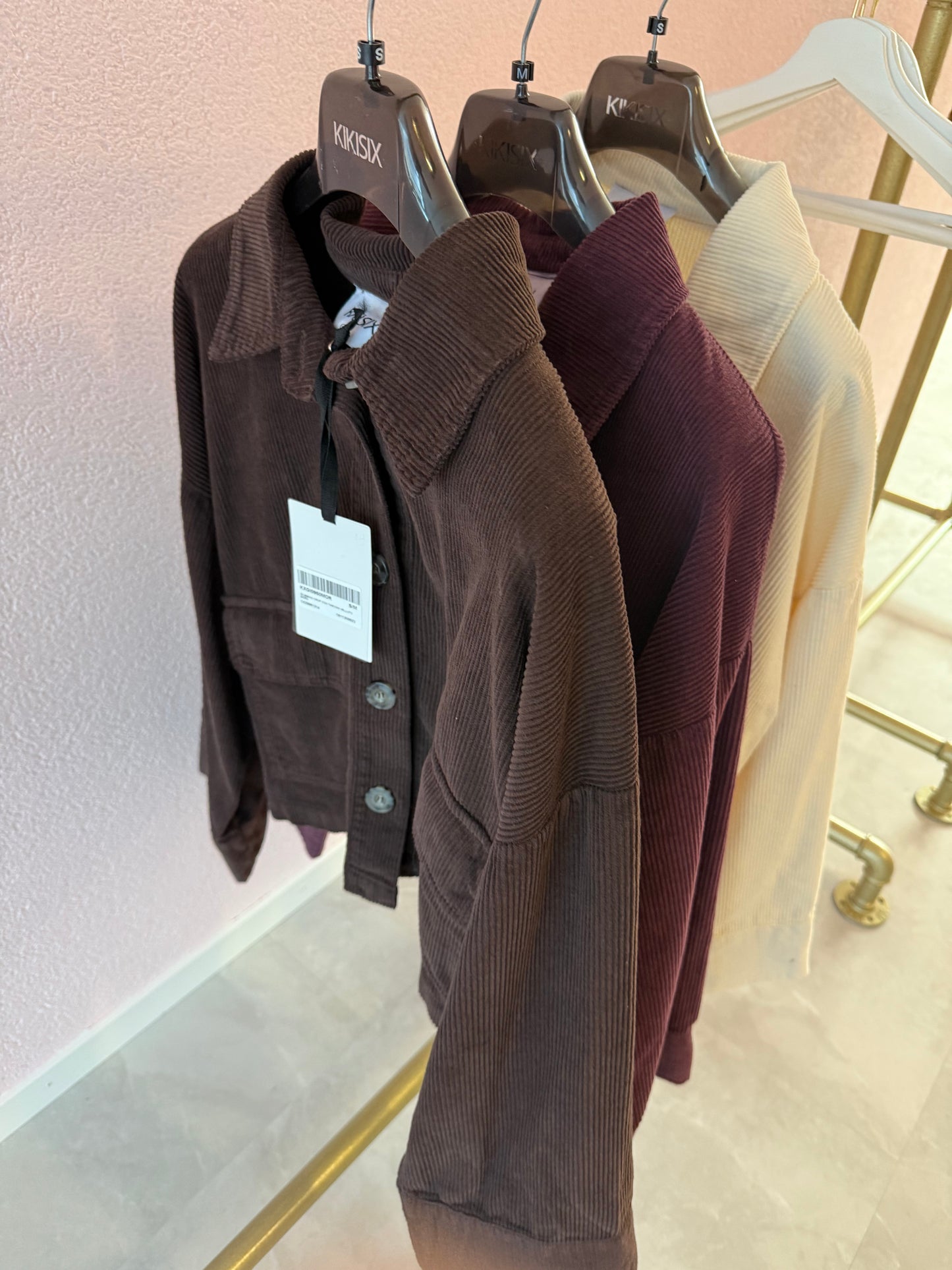 Giubbino aperto - Cordjacke