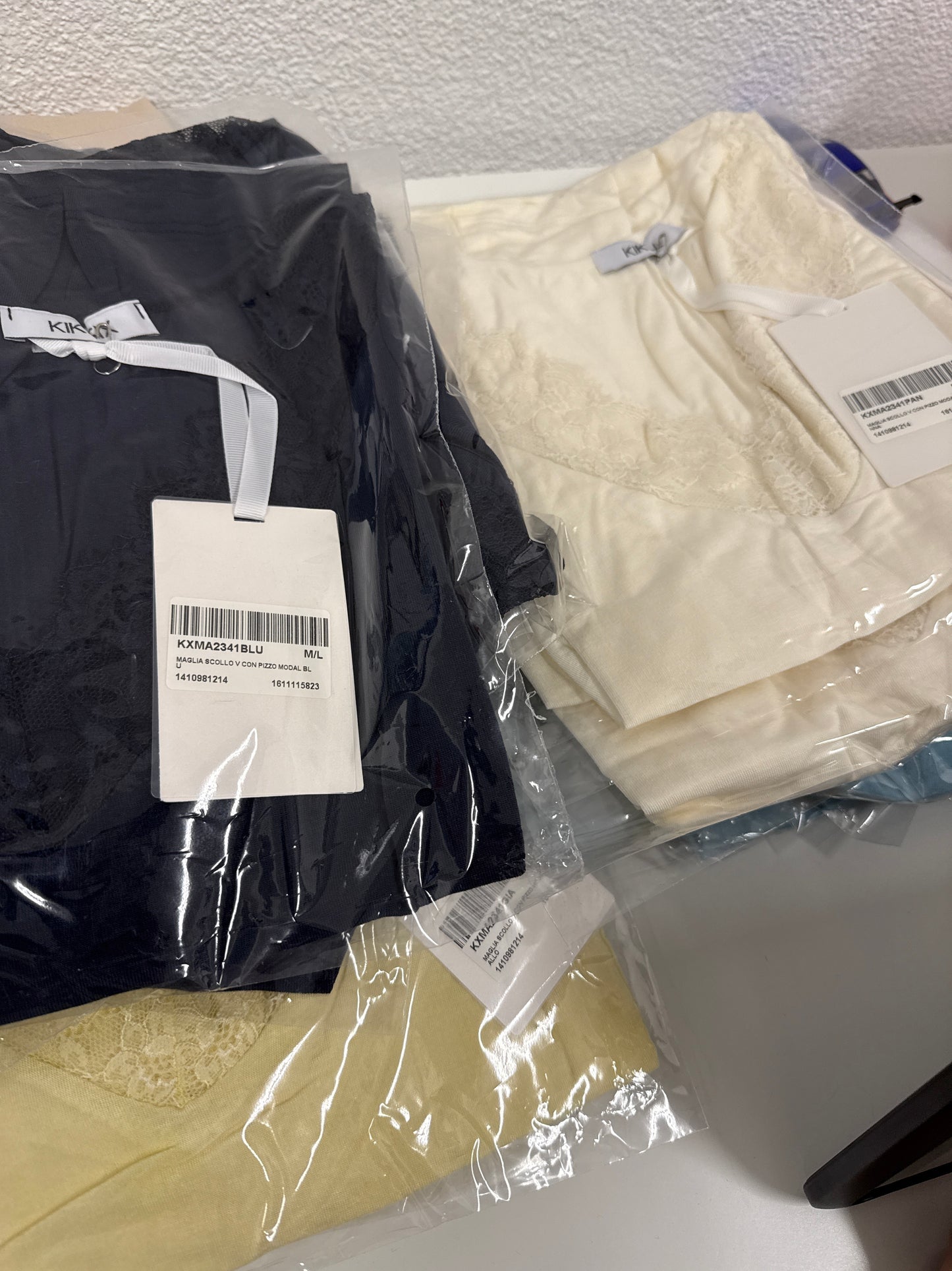 Maglia scollo Longshirt