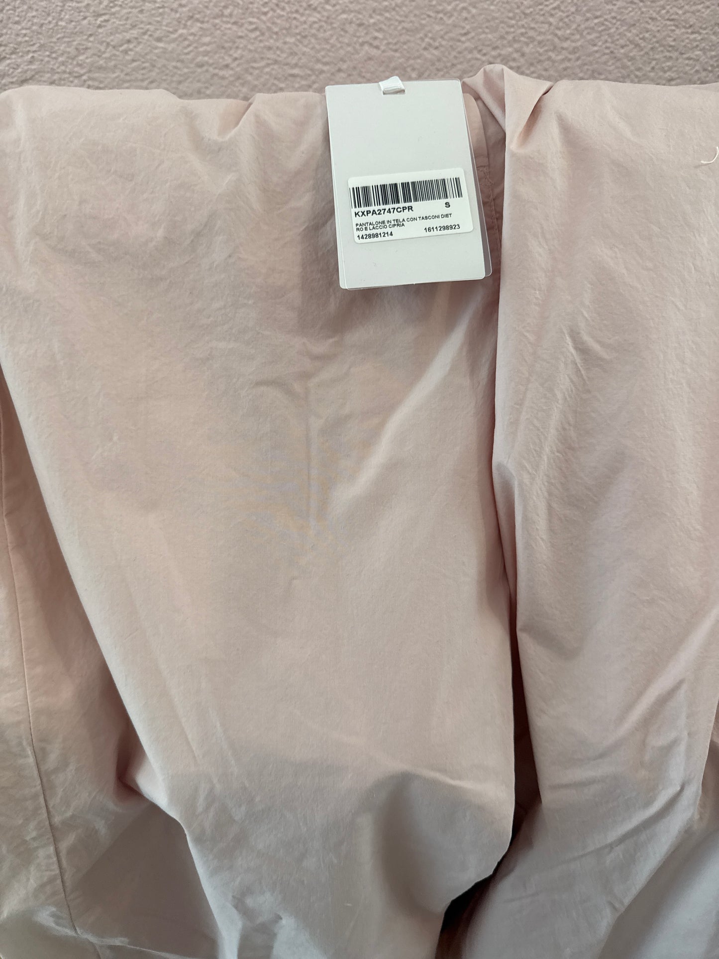Pantalone in tela con tasconi diet