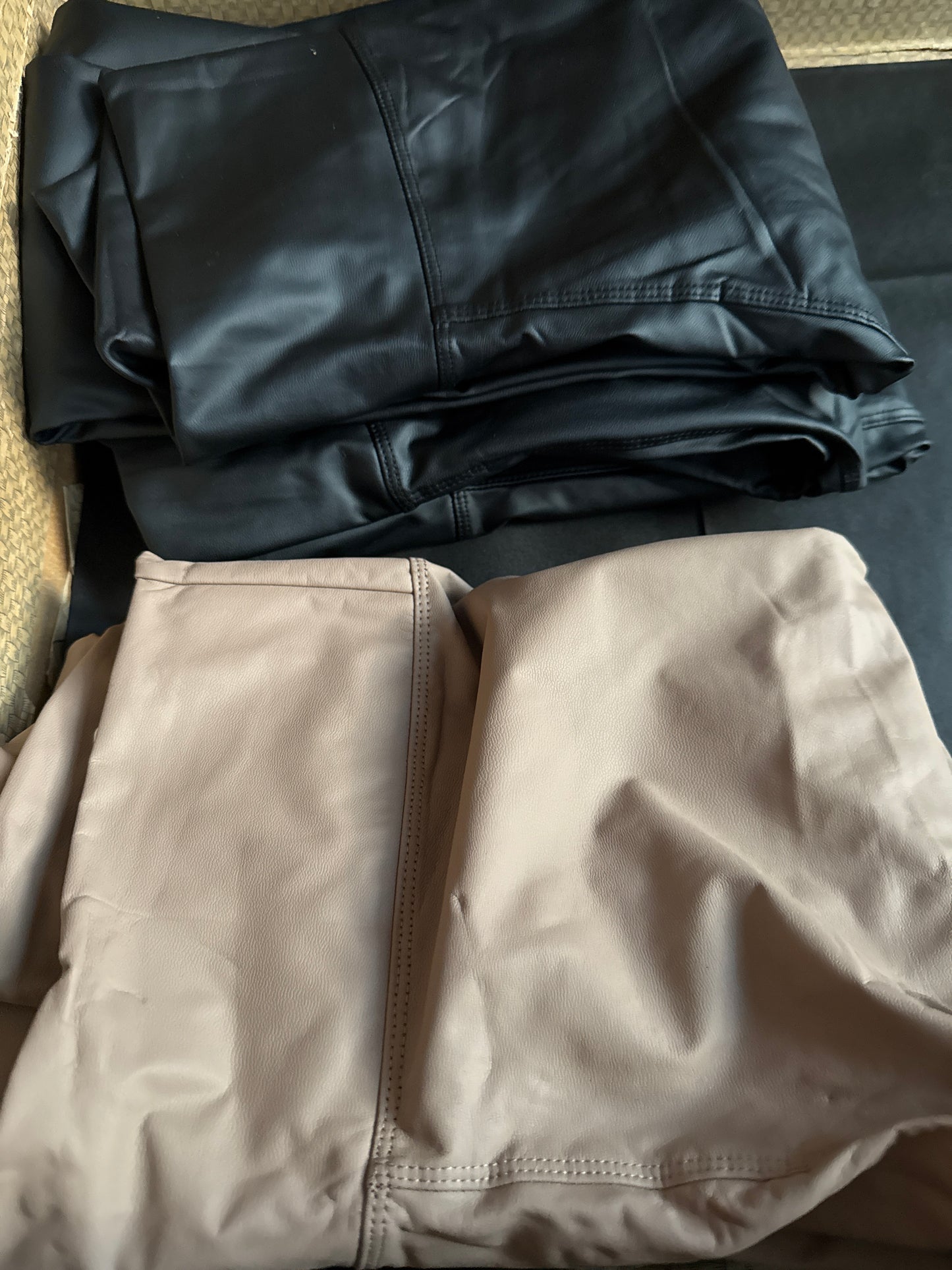Leggings Leder vegan
