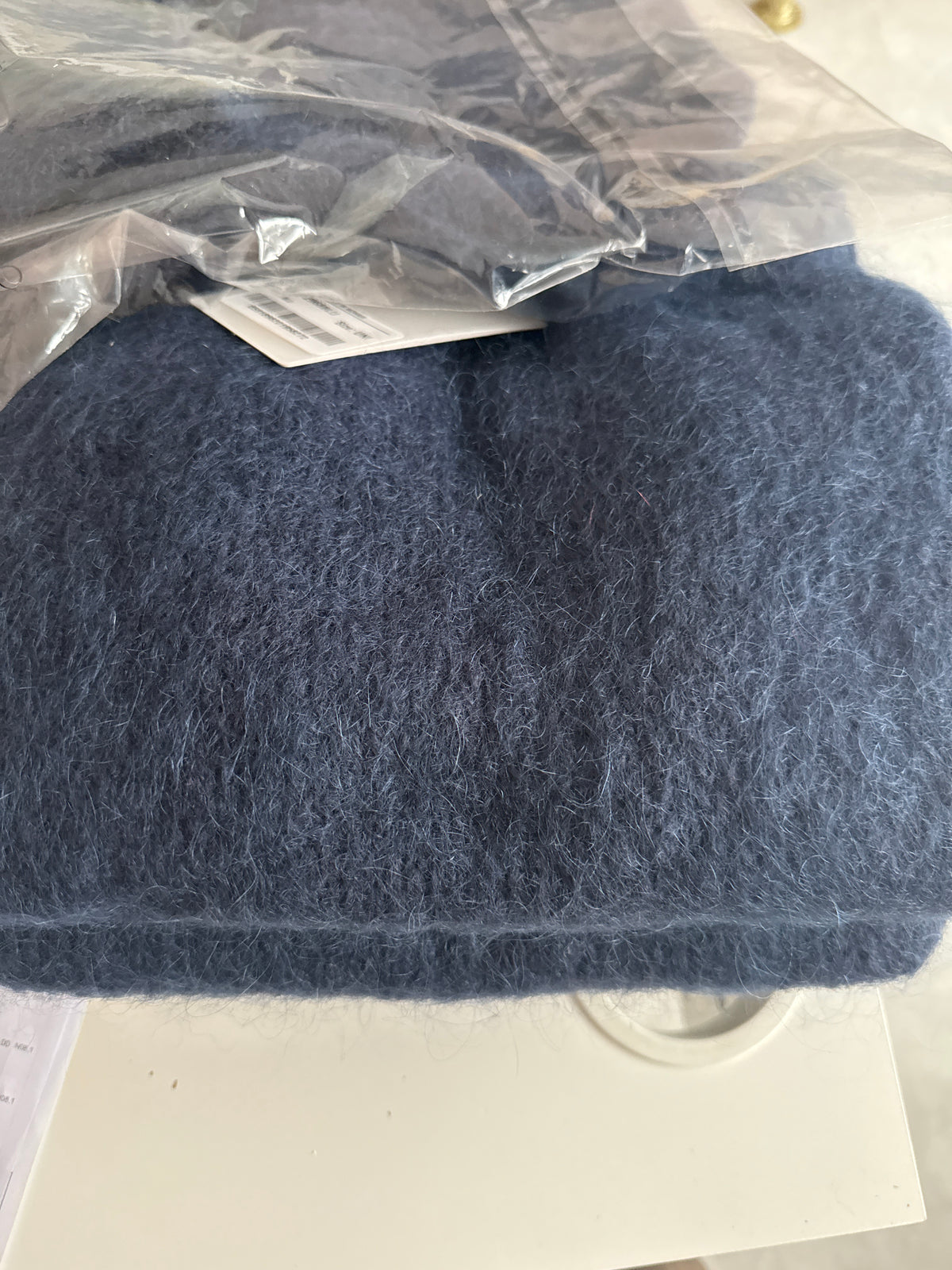 Gilet paricollo in mohair