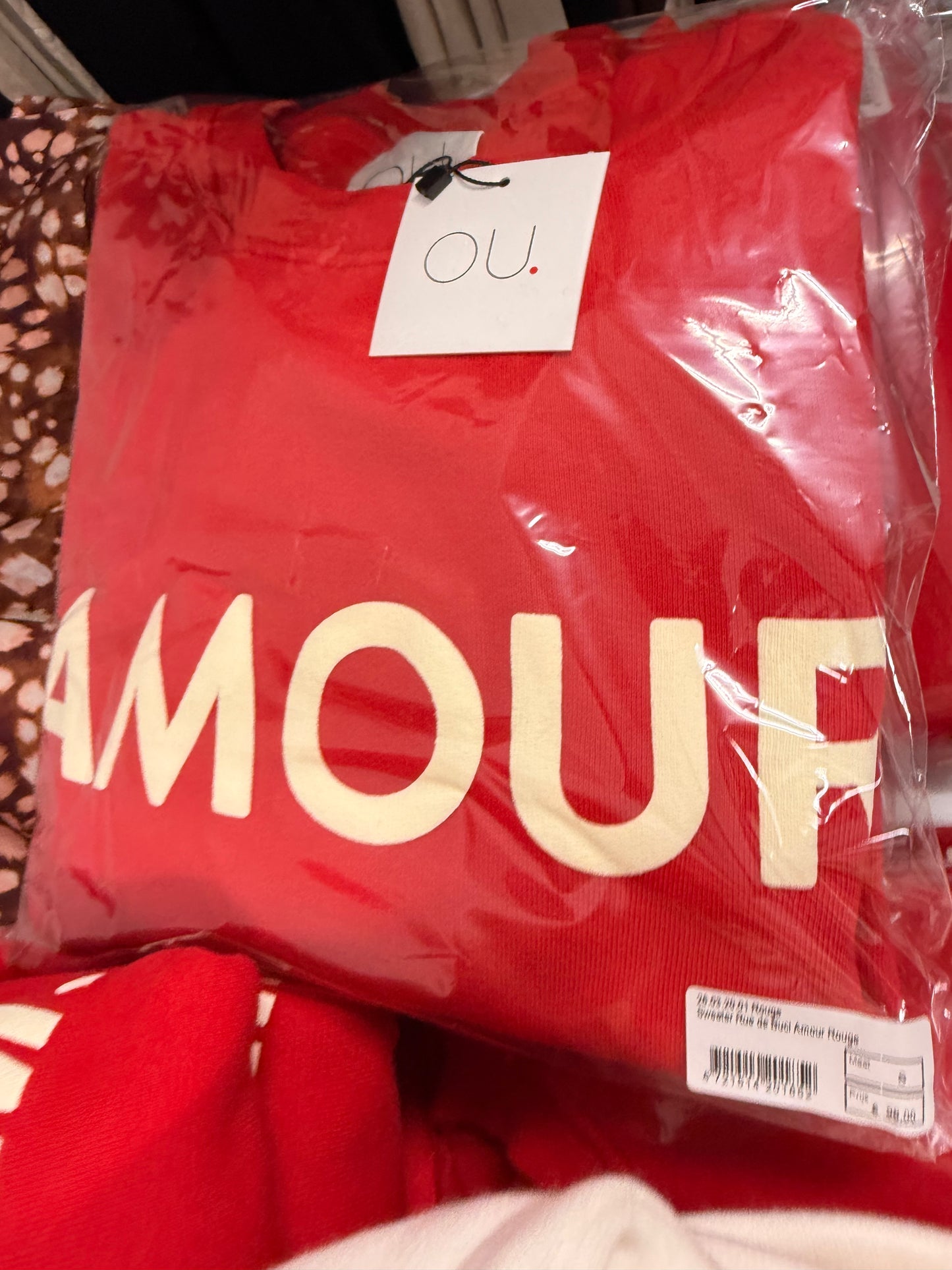 Sweater Amour Rouge