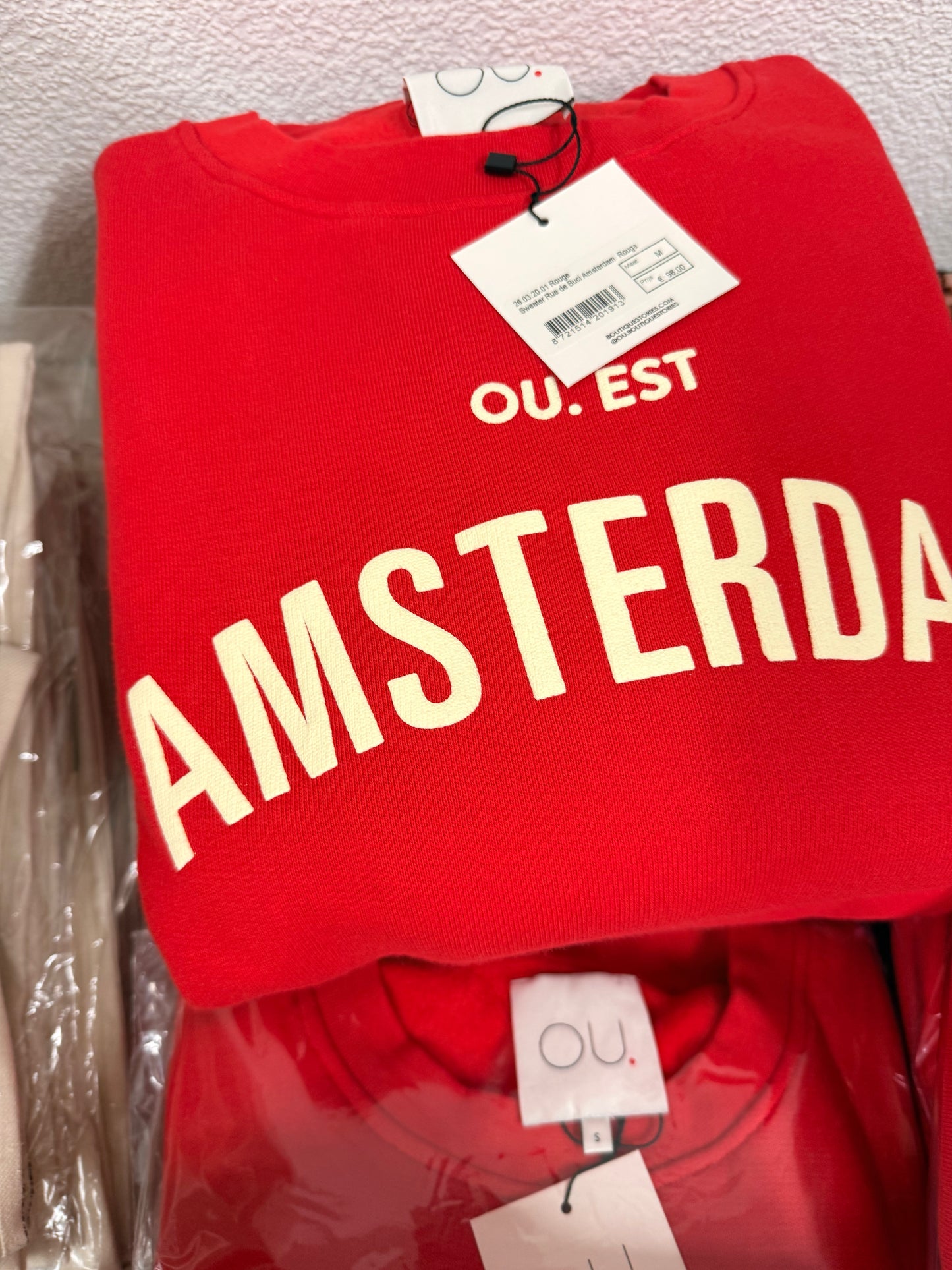 Sweater Amsterdam Rouge