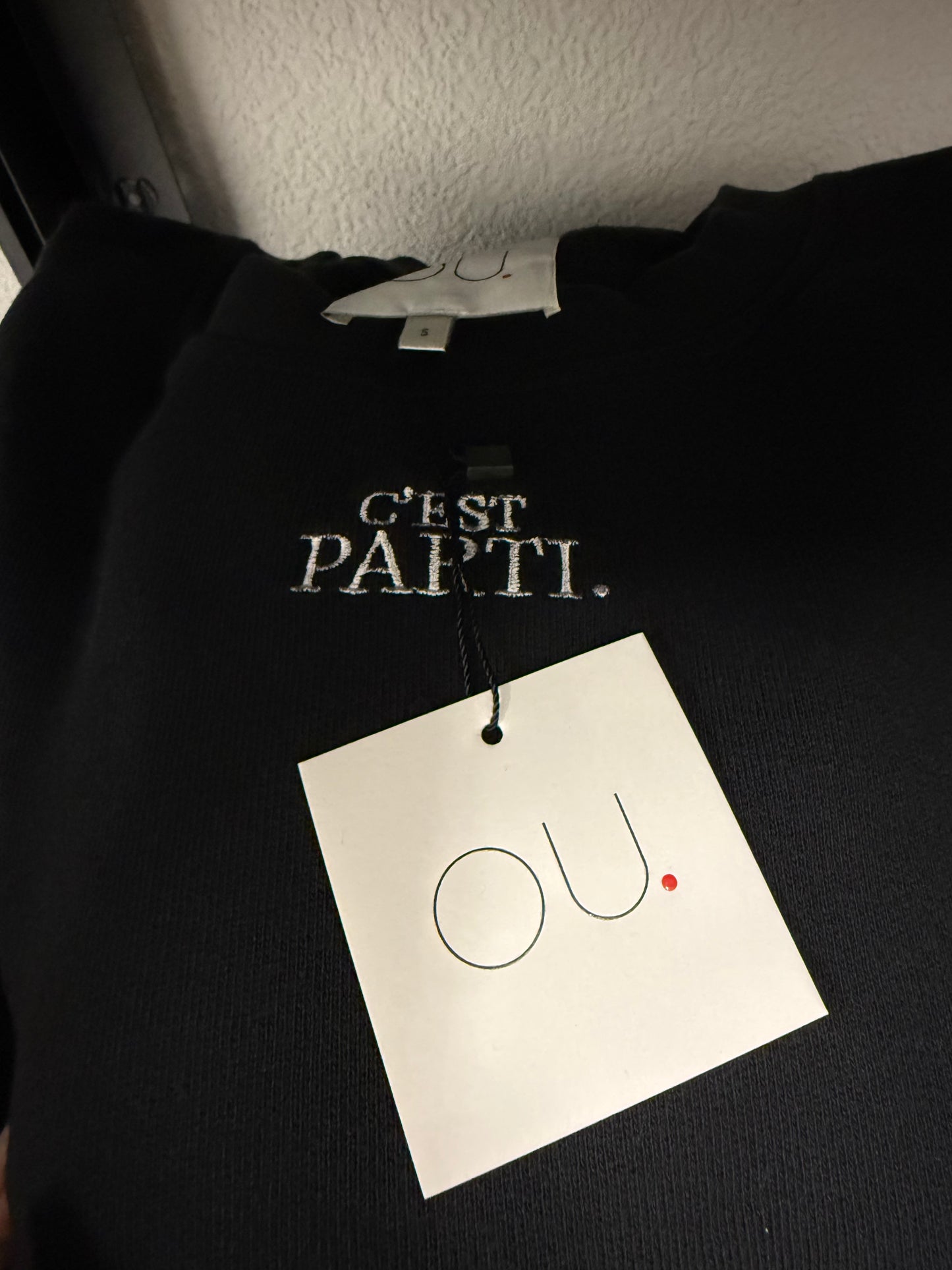 Sweater Rue de Buci C‘est Parti Noir