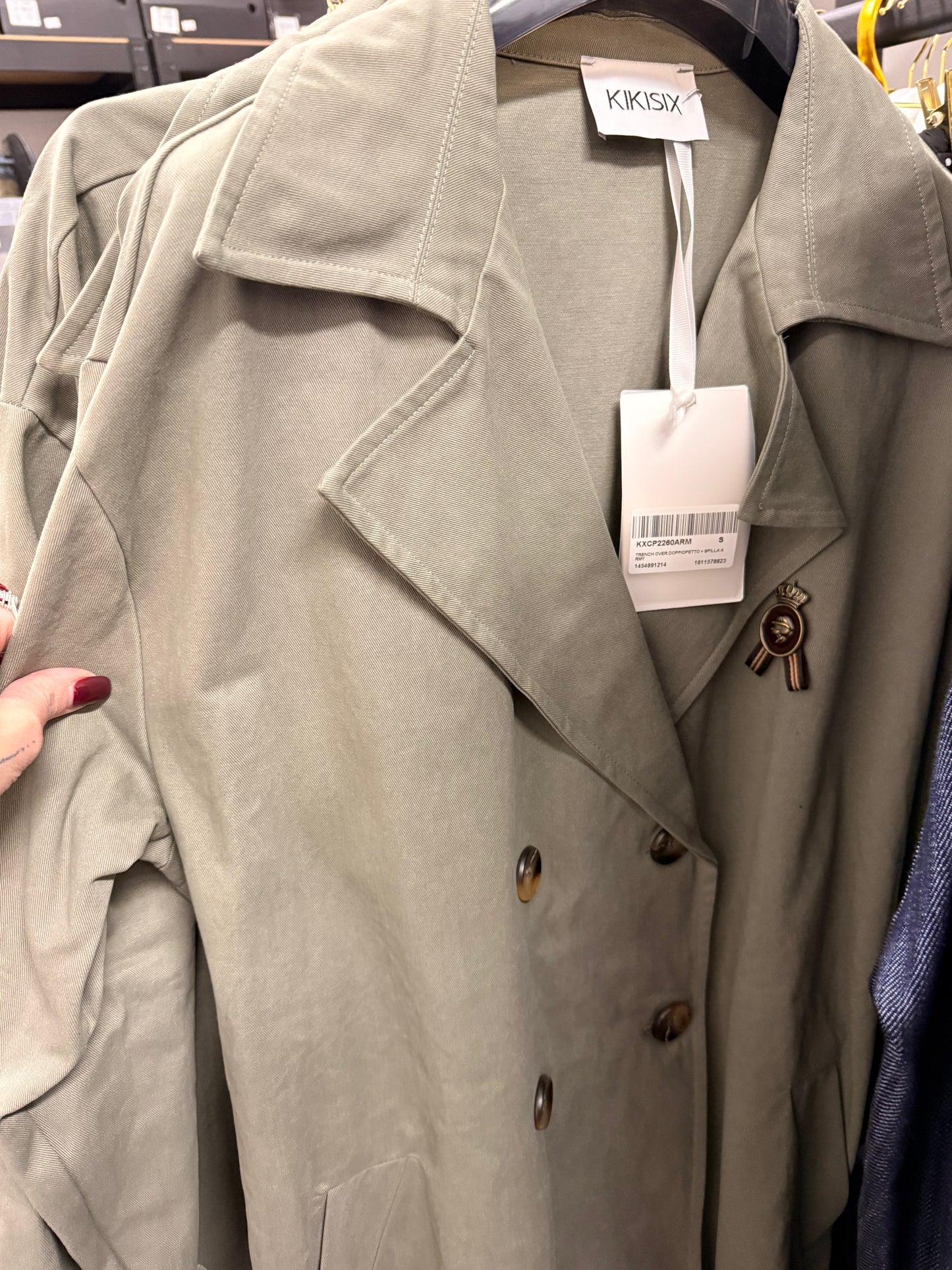 Trenchcoat Trench over doppopiettp